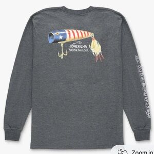 AFTCO Youth Popper LS Long Sleeve T-Shirt• Size Youth Medium